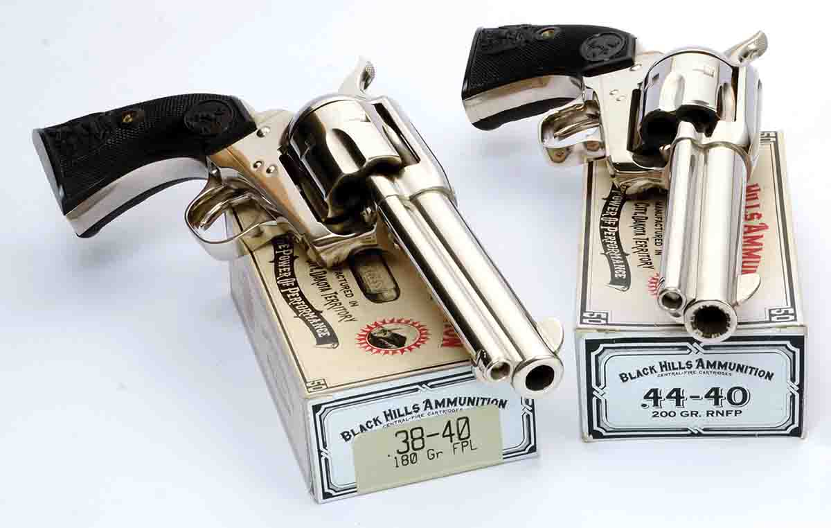 Mike currently handloads more for .38 WCF (.38-40) and .44 WCF (.44-40) Colt SAAs than any other revolver cartridge.